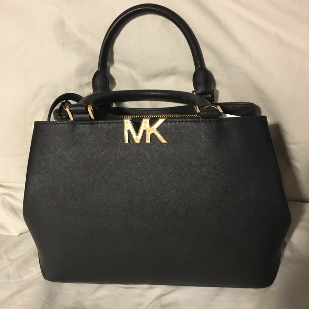 Michael kors black Florence Satchel NWT